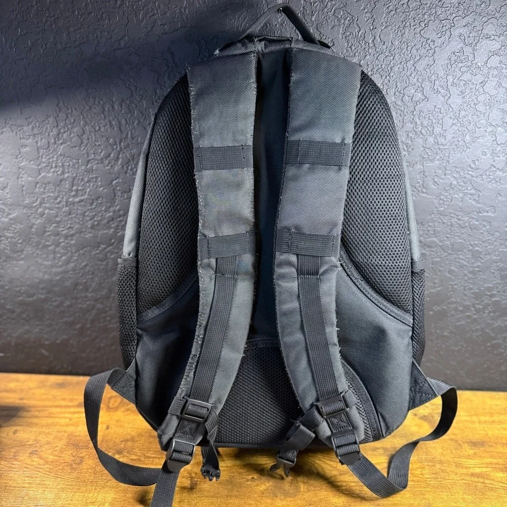 San Antonio Spurs NBA Fiesta Logo Black Ballistic Nylon Backpack Unisex OSFM